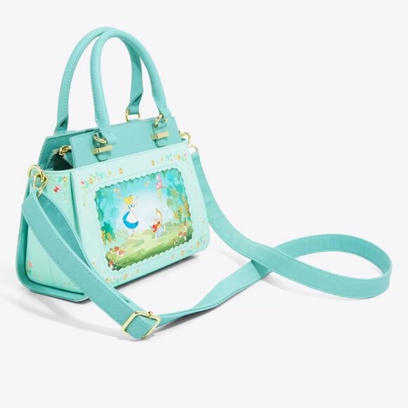 Loungefly Disney Alice in Wonderland Scenic Handbag - Picture 3 of 4